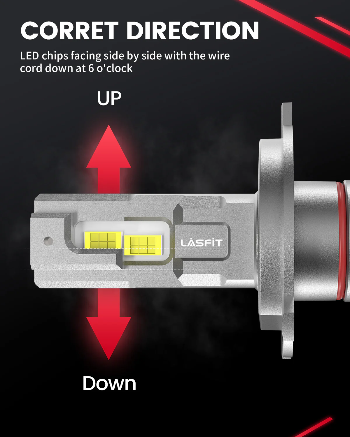130W 9003 H4 HB2 LS Plus Series | 13,000LM 6000K LED Bulbs - Image 6
