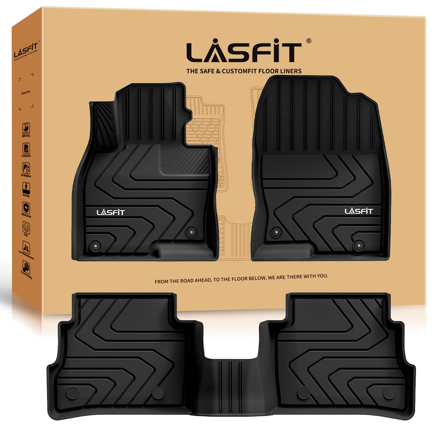 Fit for 2017-2025 Mazda CX-5 All-weather Floor Mats or Seatback Mat or Cargo Mat - Image 19