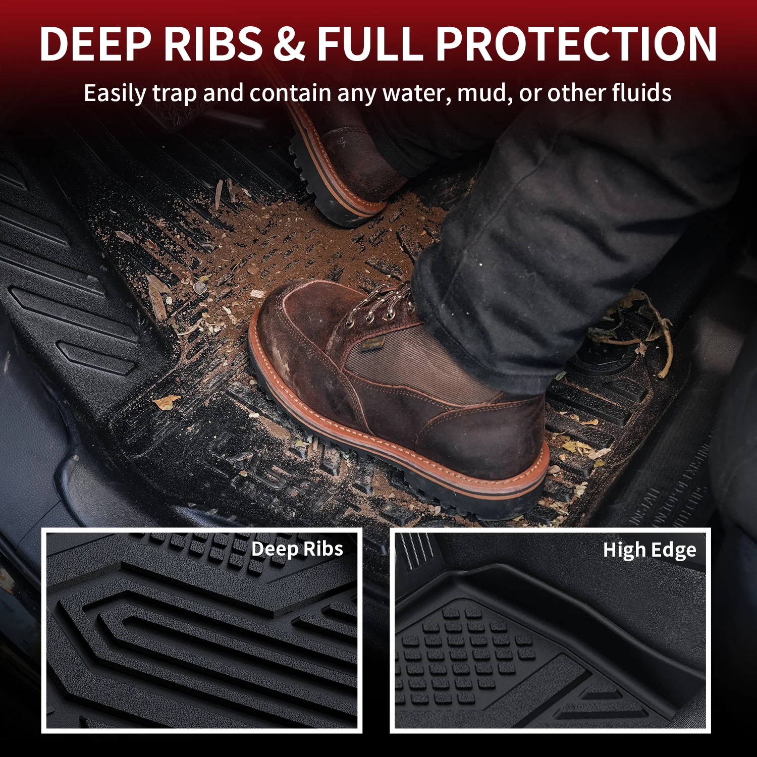 Fit for 2017-2025 Mazda CX-5 All-weather Floor Mats or Seatback Mat or Cargo Mat - Image 4