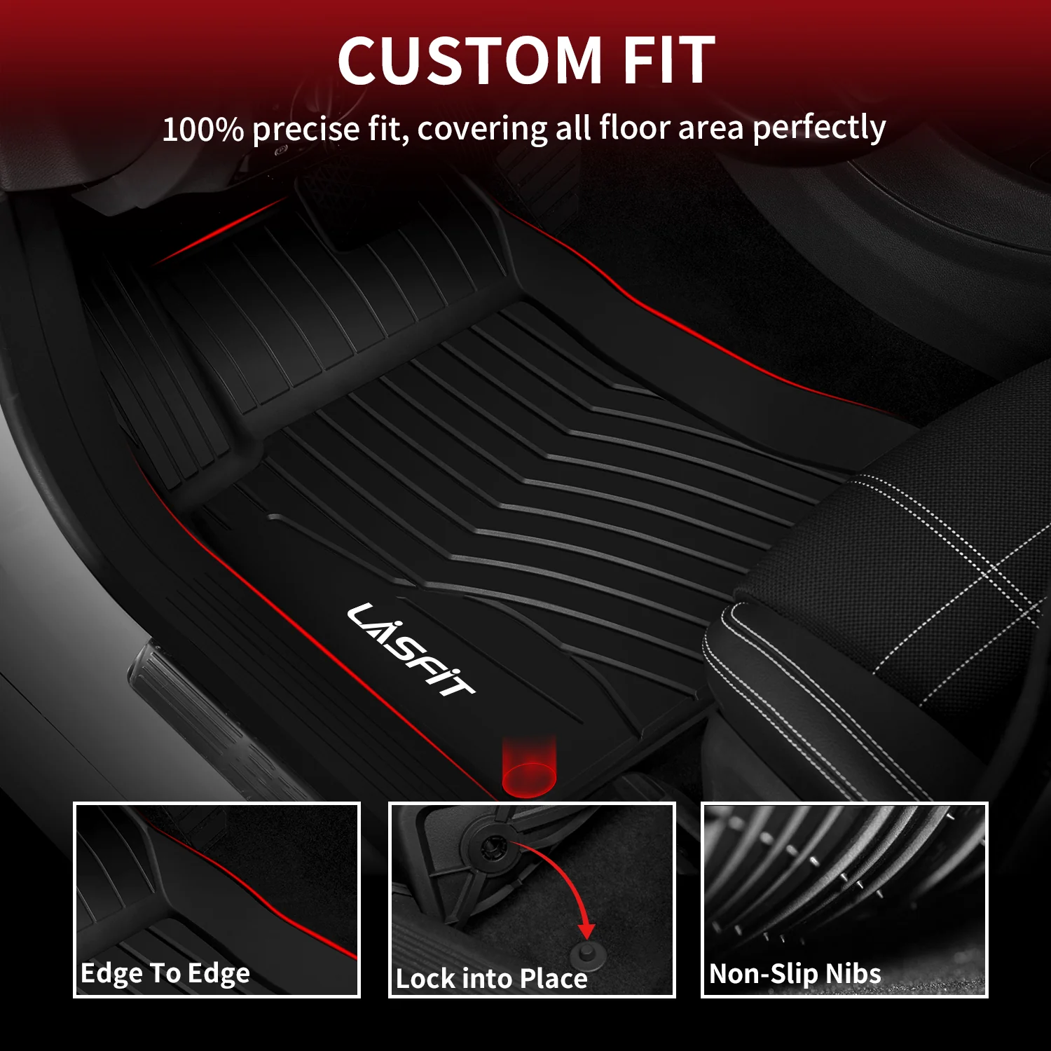 Fit for 2014-2019 Mercedes-Benz CLA-Class Floor Mats - Image 3