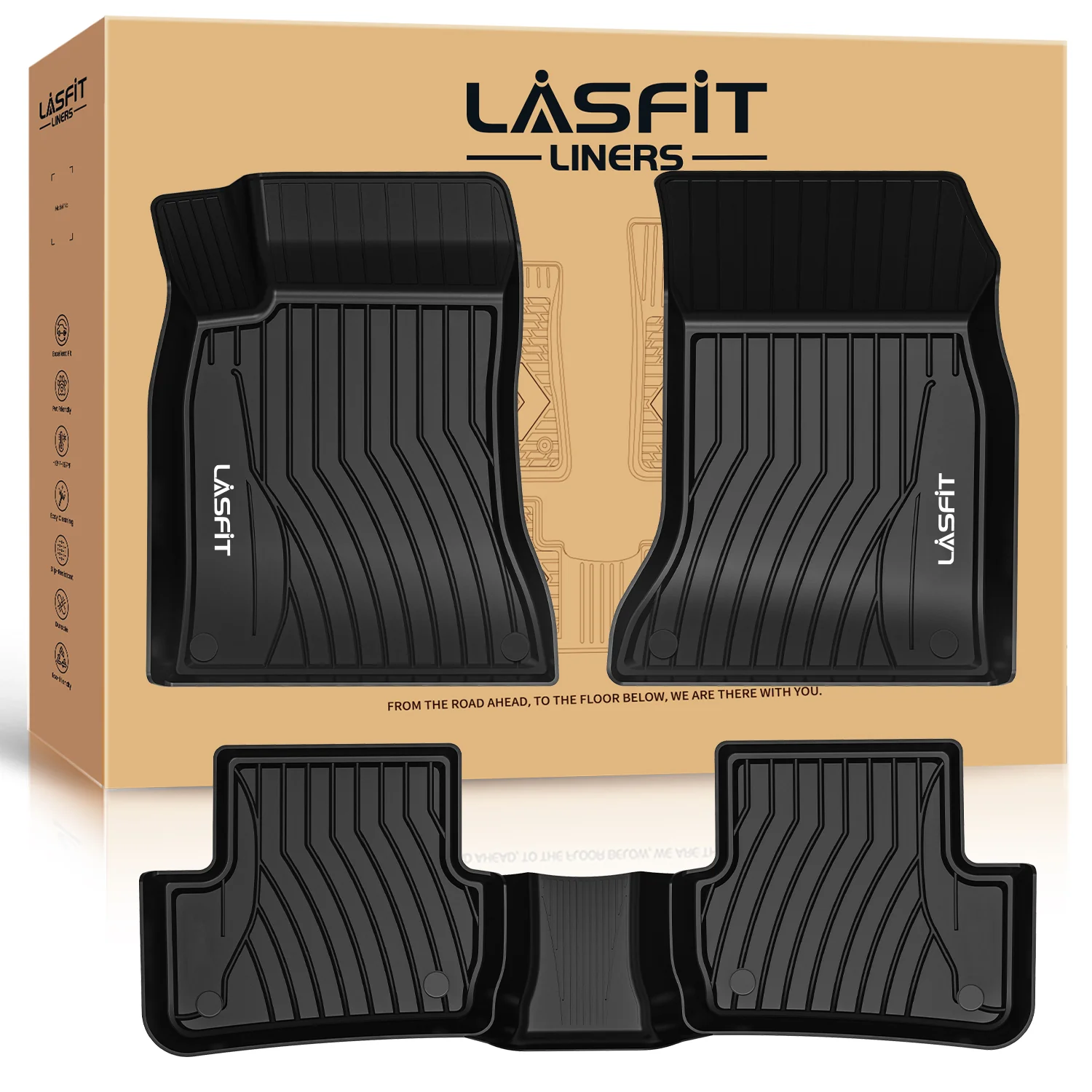 Fit for 2015-2020 Mercedes-Benz GLA-Class Floor Mats - Image 10