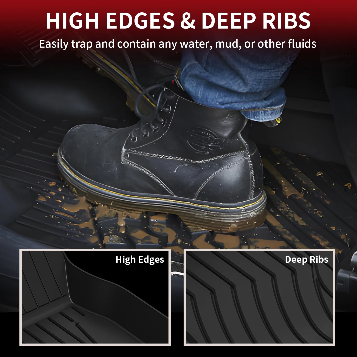 Fit for 2015-2020 Mercedes-Benz GLA-Class Floor Mats - Image 5