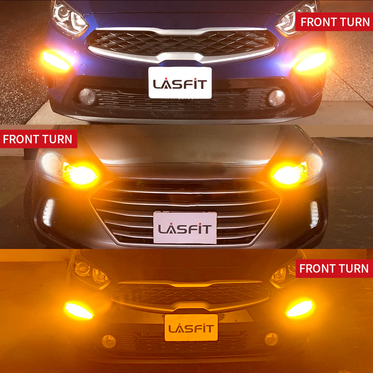 1157 2057 LED Turn Signal Bulbs CanBus-Ready Amber | T3 Series - Image 12