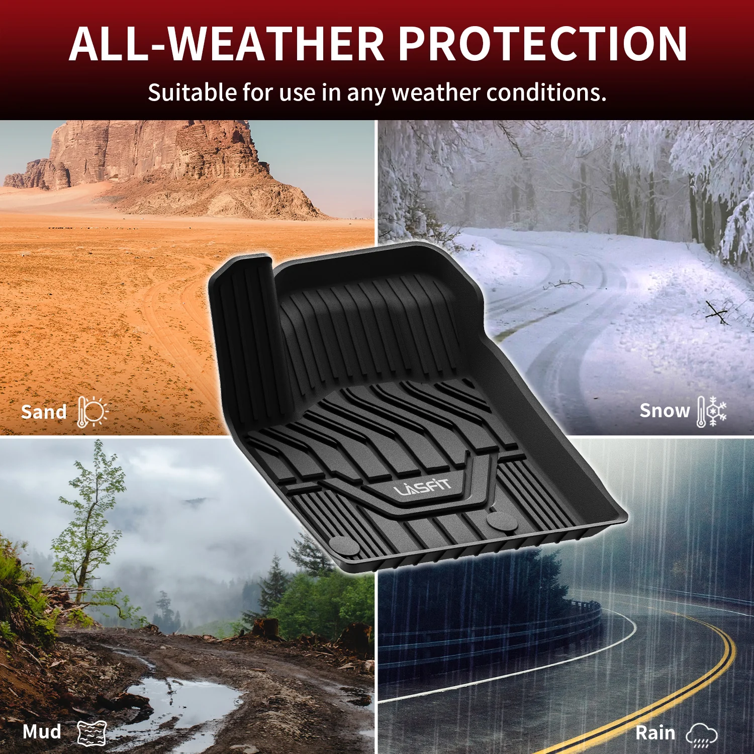 Fit for 2021-2026 Nissan Rogue TPE Material Floor Mats or Cargo Mat, Not for Sport or 2026 Rogue PHEV - Image 16