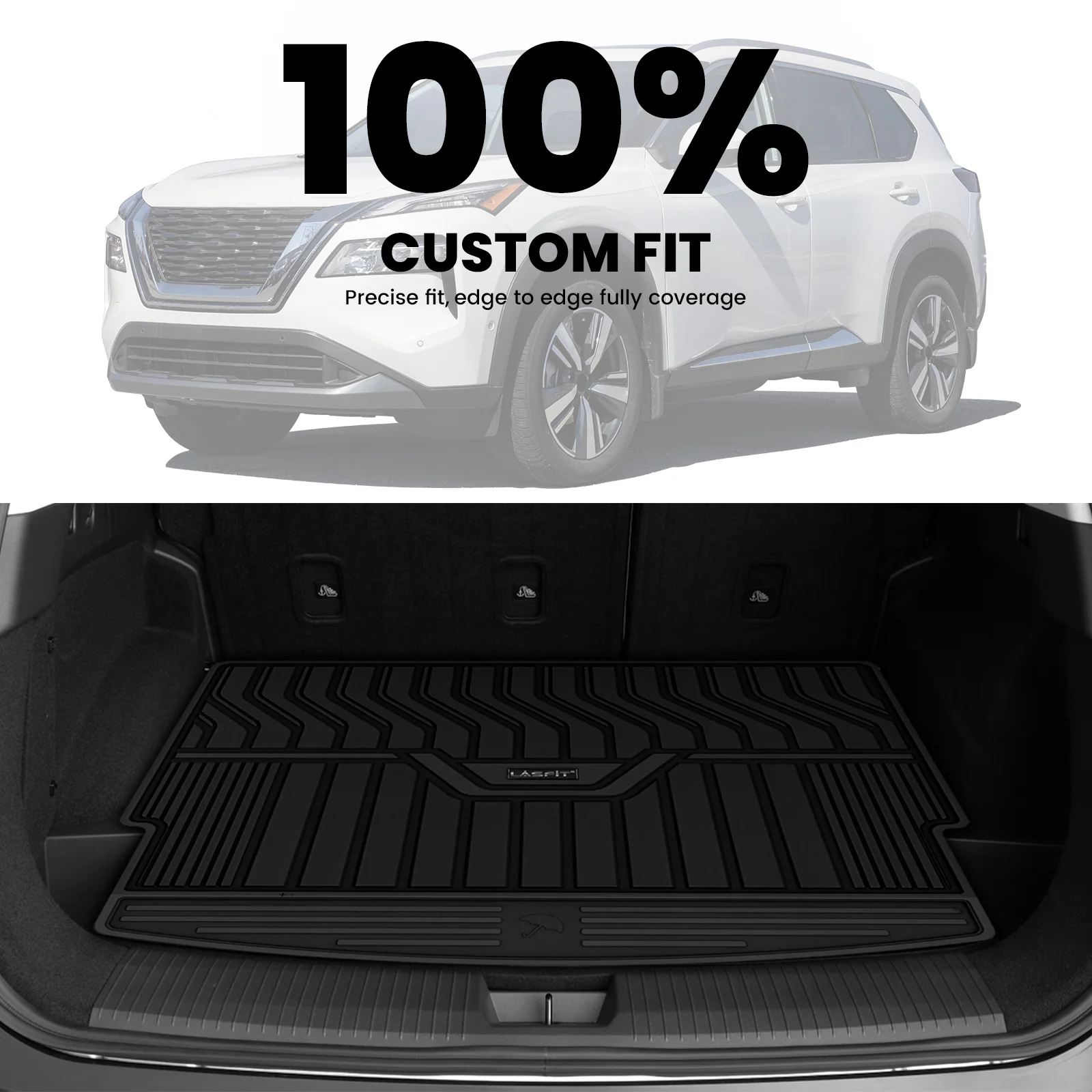 Fit for 2021-2026 Nissan Rogue TPE Material Floor Mats or Cargo Mat, Not for Sport or 2026 Rogue PHEV - Image 30