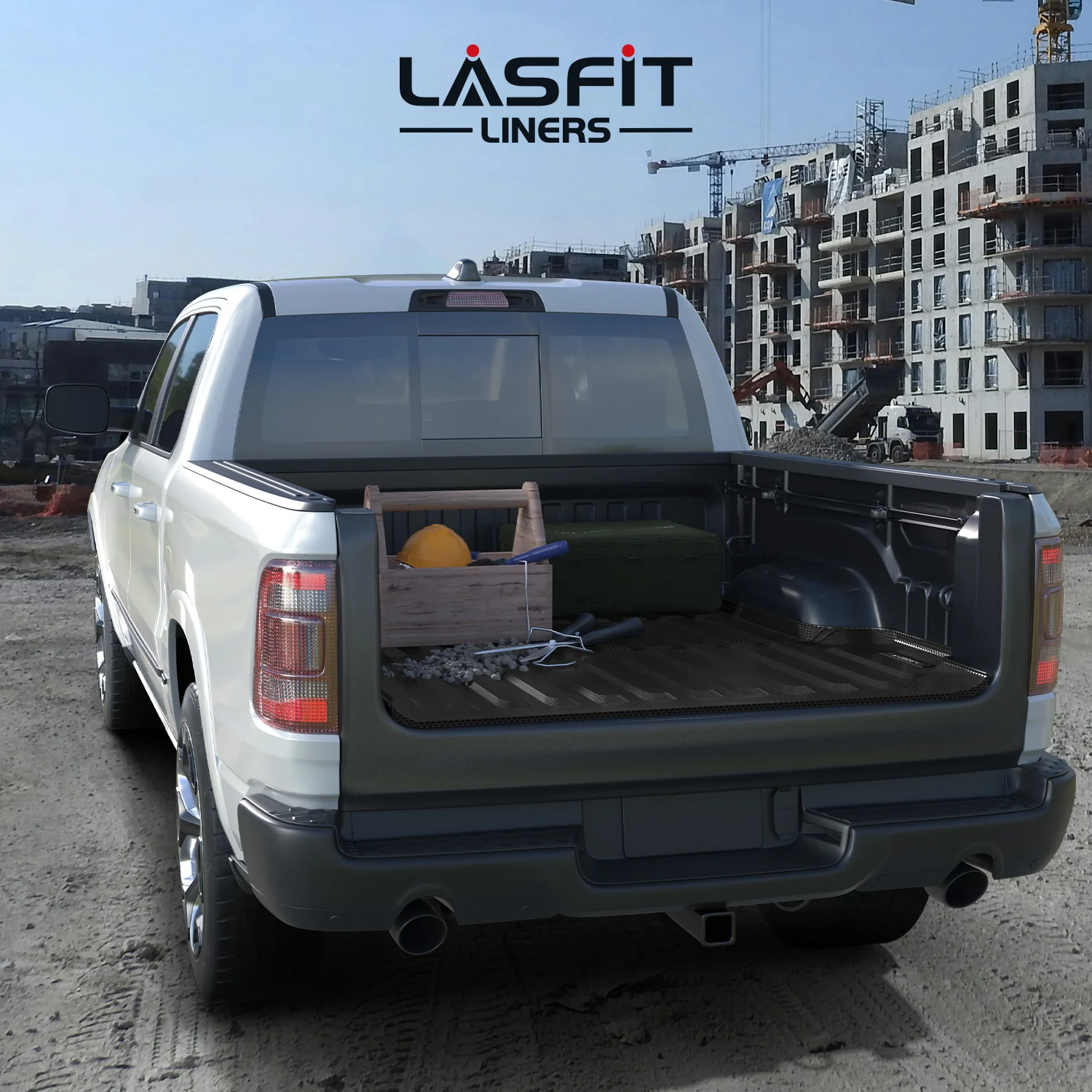 Fit for 2019-2024 Ram 1500 Classic Heavy Duty Truck Bed Mat or Tailgate Mat - Image 19
