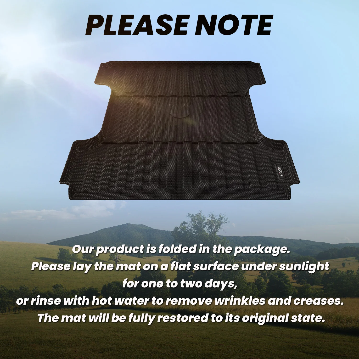 Fit for 2006-2018 Ram 1500 Bed Mat (Not Fit Drop-in liners) or Tailgate Mat, Heavy Duty Protection - Image 7