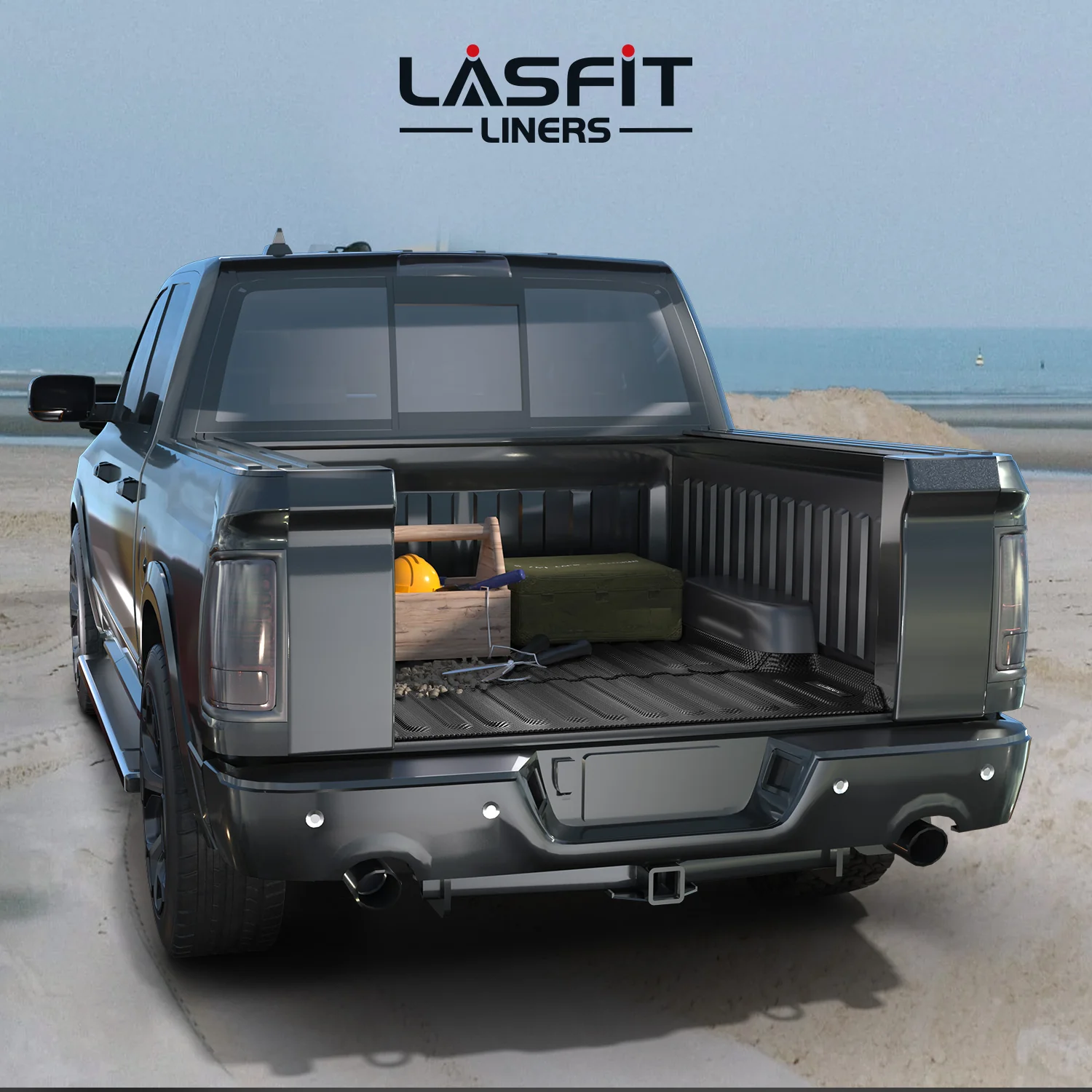 Fit for 2006-2026 Ram 2500 3500 Heavy Duty Bed Mat or Tailgate Mat, Don't fit with Optional Rambox & Drop-in liners - Image 29