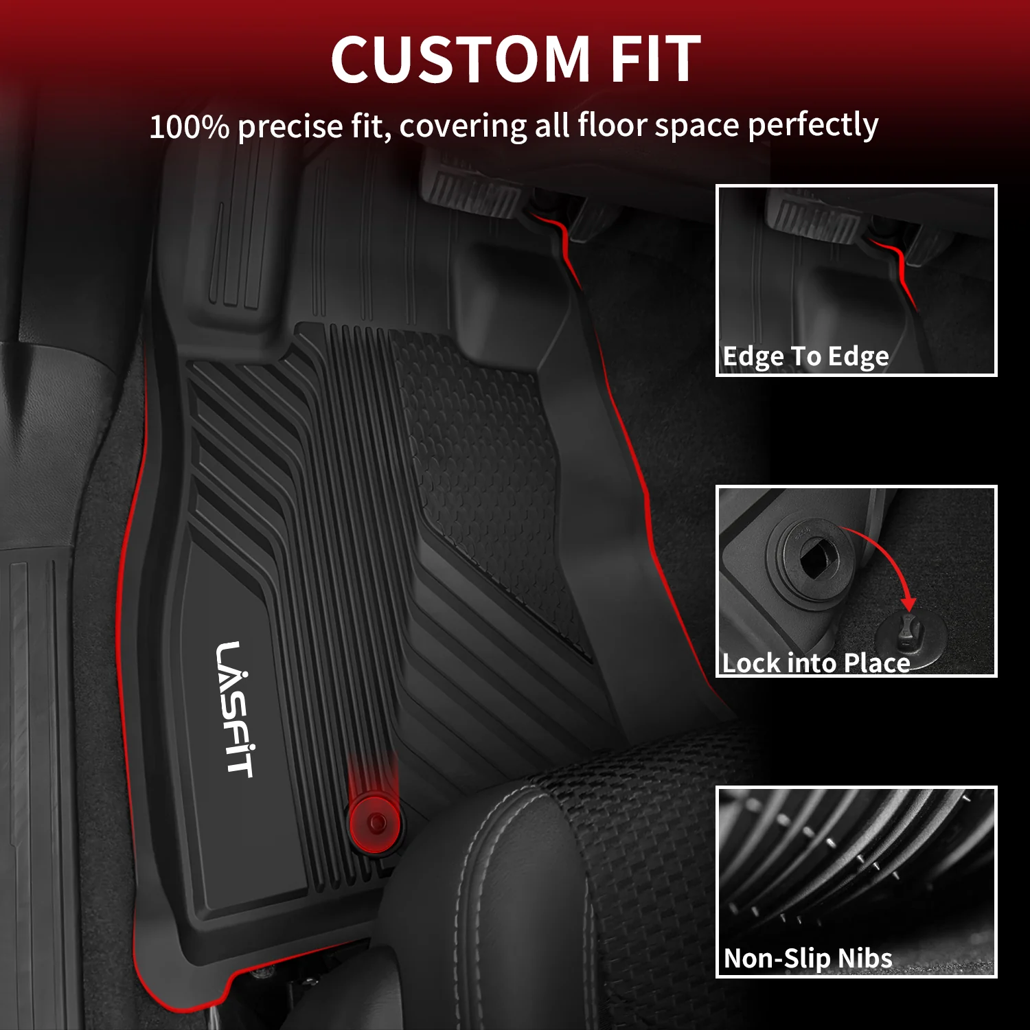 Fit for 2024-2026 Subaru Crosstrek Floor Mats or Cargo Mat, Fit Gas Only - Image 2
