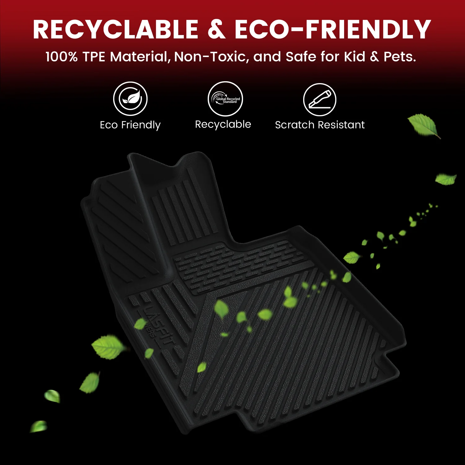 Fit for 2023-2026 Tesla Cybertruck Custom Floor Liners - Image 16