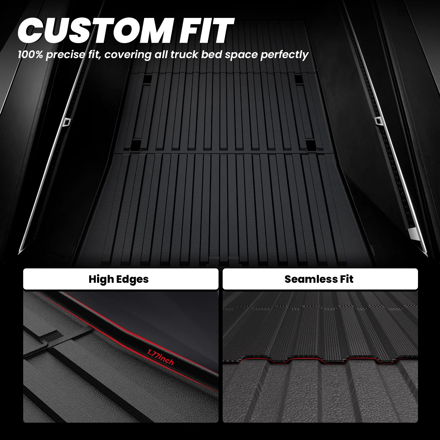 Fit for 2023-2026 Tesla Cybertruck Custom Floor Liners - Image 19