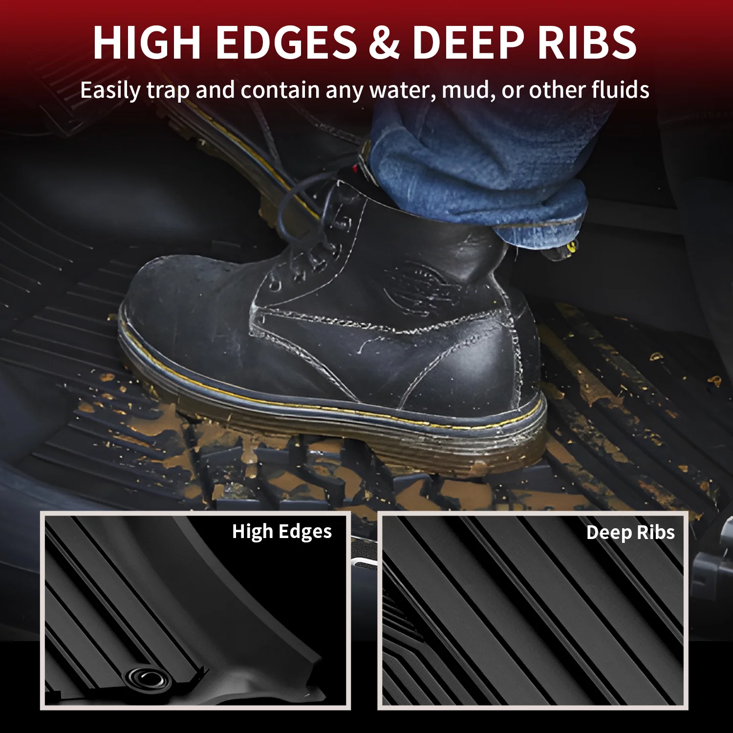 Fit for 2013-2024 Toyota 4Runner Floor Mats or Seatback & Cargo Mats - Image 12