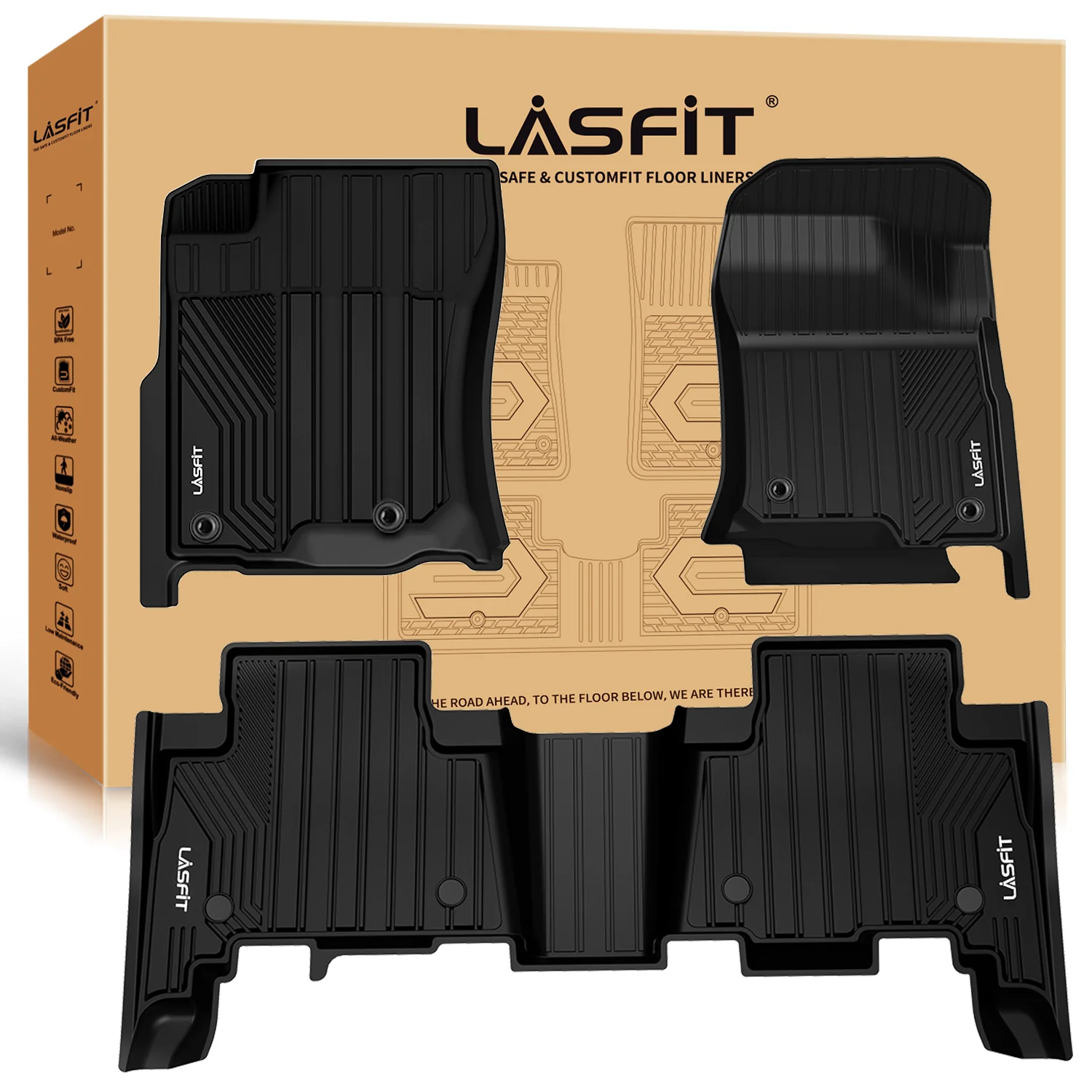 Fit for 2013-2024 Toyota 4Runner Floor Mats or Seatback & Cargo Mats - Image 18