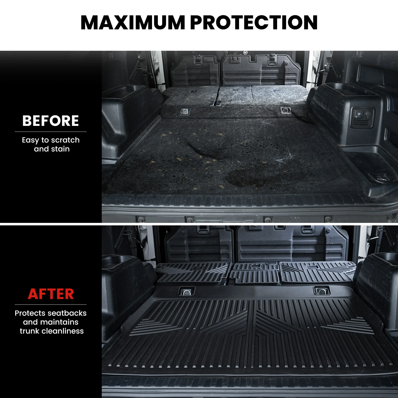 Fit for 2013-2024 Toyota 4Runner Floor Mats or Seatback & Cargo Mats - Image 22