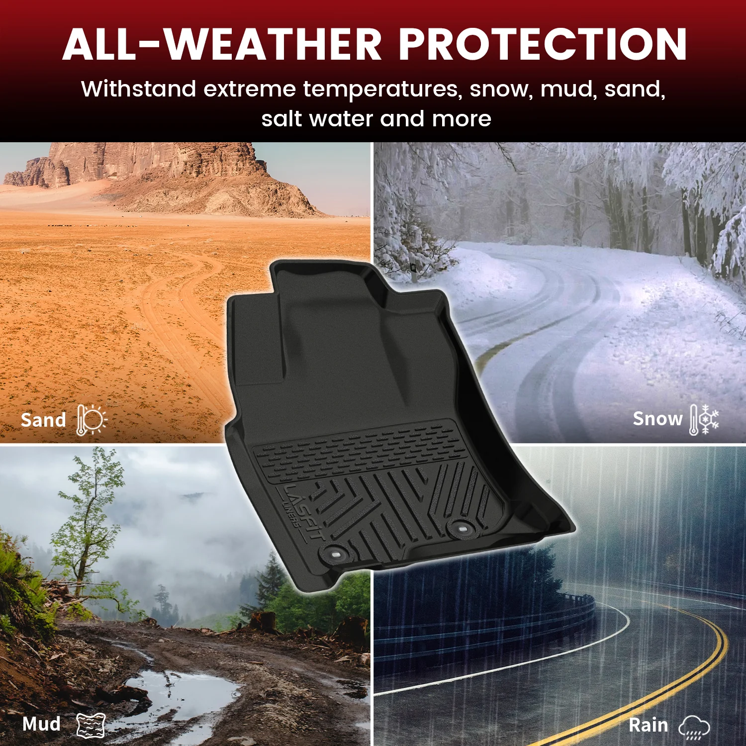 Fit for 2013-2024 Toyota 4Runner Floor Mats or Seatback & Cargo Mats - Image 40