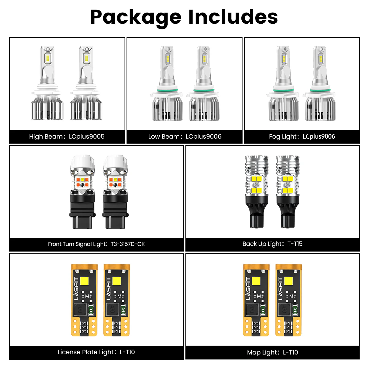 Fit for 2002-2006 Toyota Camry LED Bulbs Upgrade - Image 6