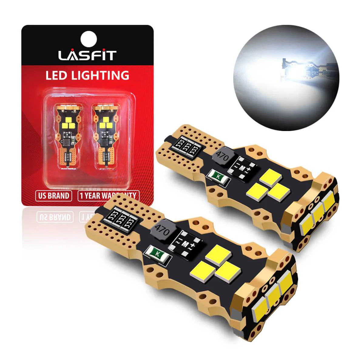 Fit for 2001-2007 Toyota Highlander LED Bulbs Exterior Interior Lights Upgrade - Image 17