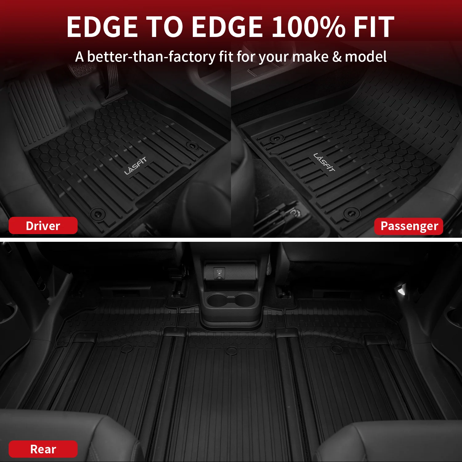 Fit for 2021-2026 Toyota Sienna Floor Mats or Cargo Mat, Don't Fit 2025 Platinum - Image 19