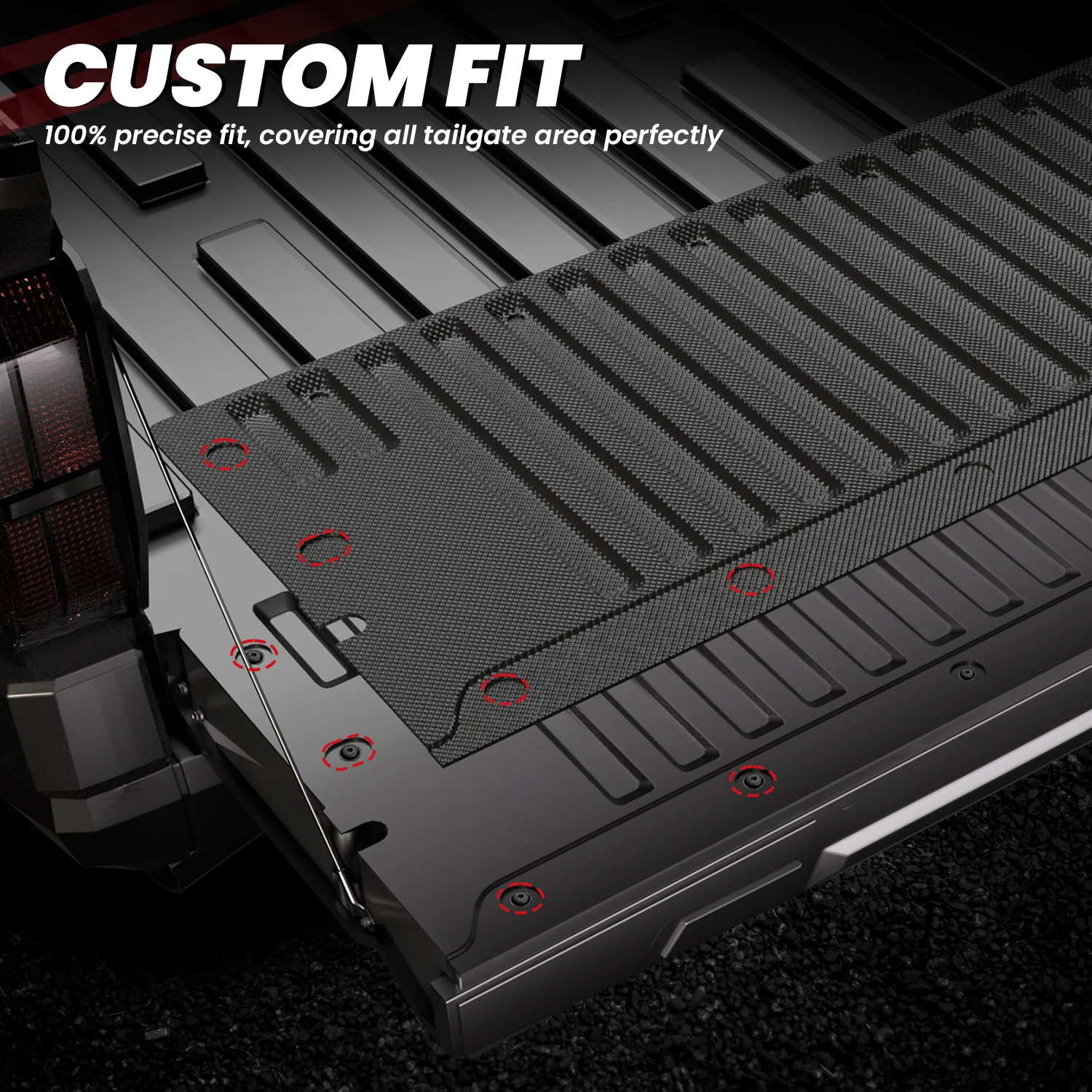 Fit for 2024-2026 Toyota Tacoma 5FT or 6FT Heavy Duty Truck Bed Mat or Tailgate Mat - Image 12