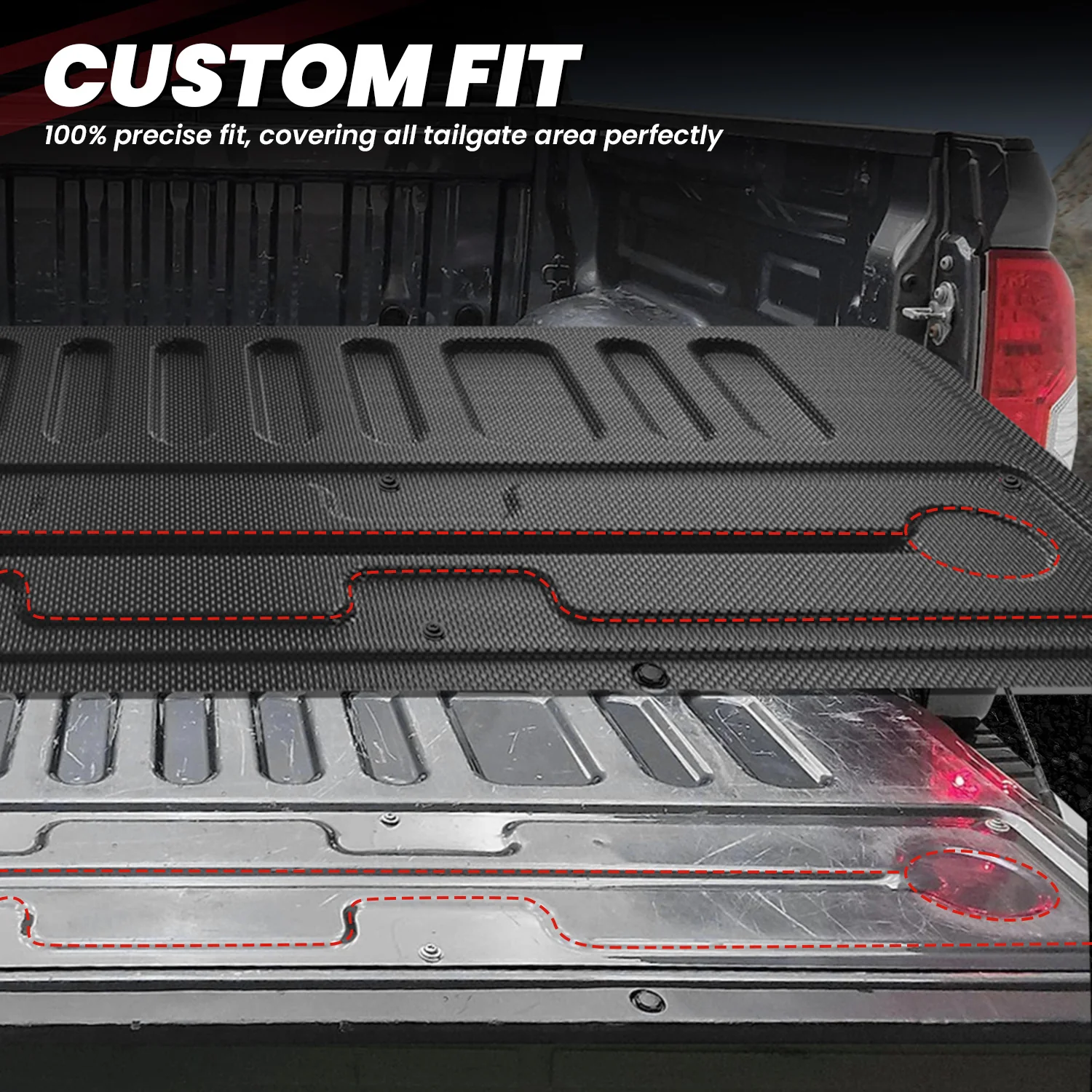Fit for 2007-2021 Toyota Tundra Truck Bed Mat or Tailgate Mat - Image 13