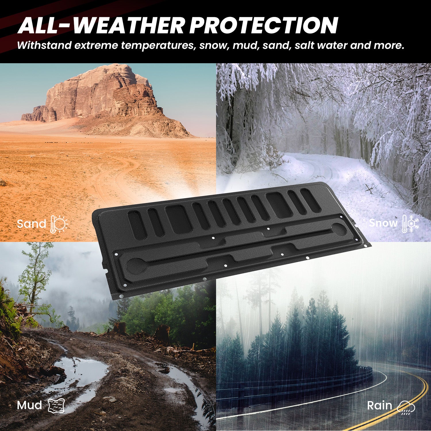 Fit for 2007-2021 Toyota Tundra Truck Bed Mat or Tailgate Mat - Image 15