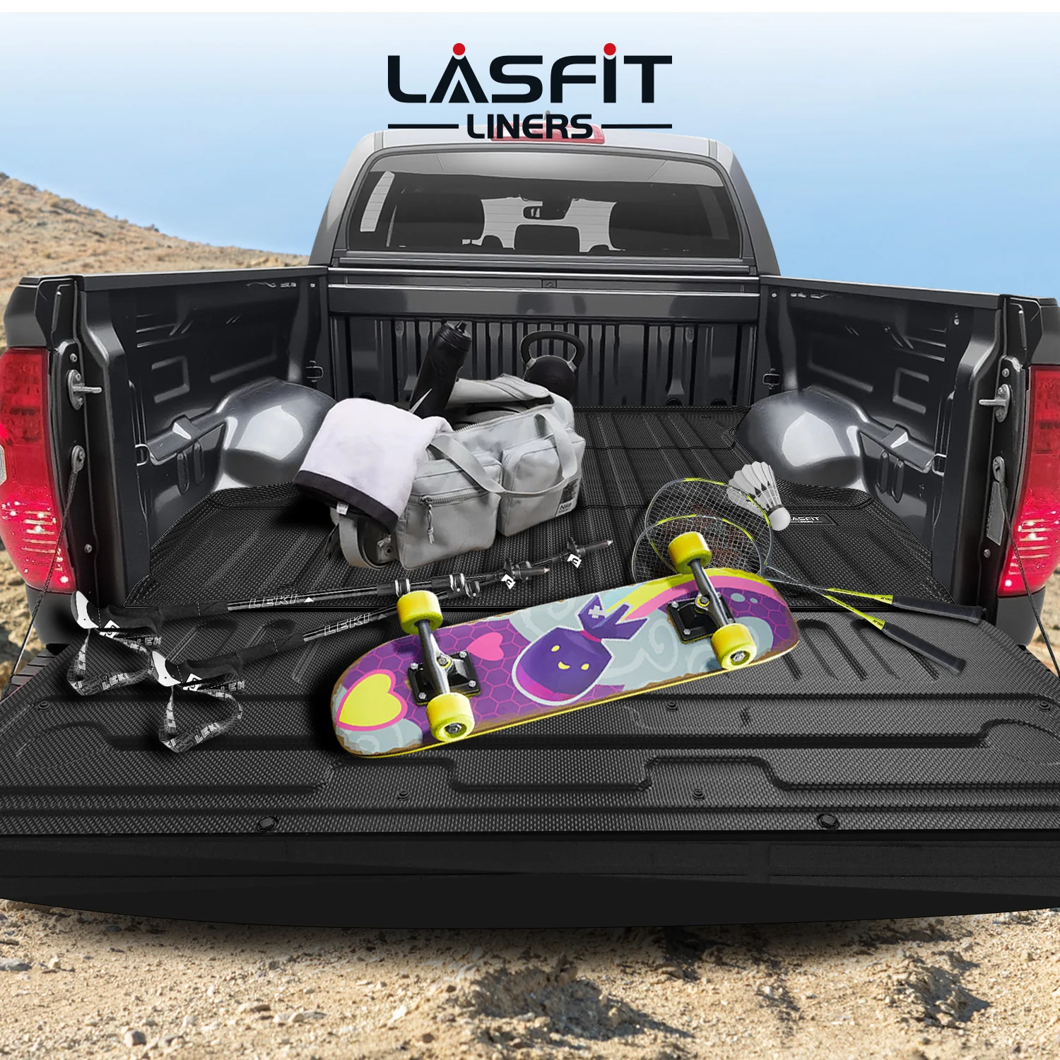 Fit for 2007-2021 Toyota Tundra Truck Bed Mat or Tailgate Mat - Image 16