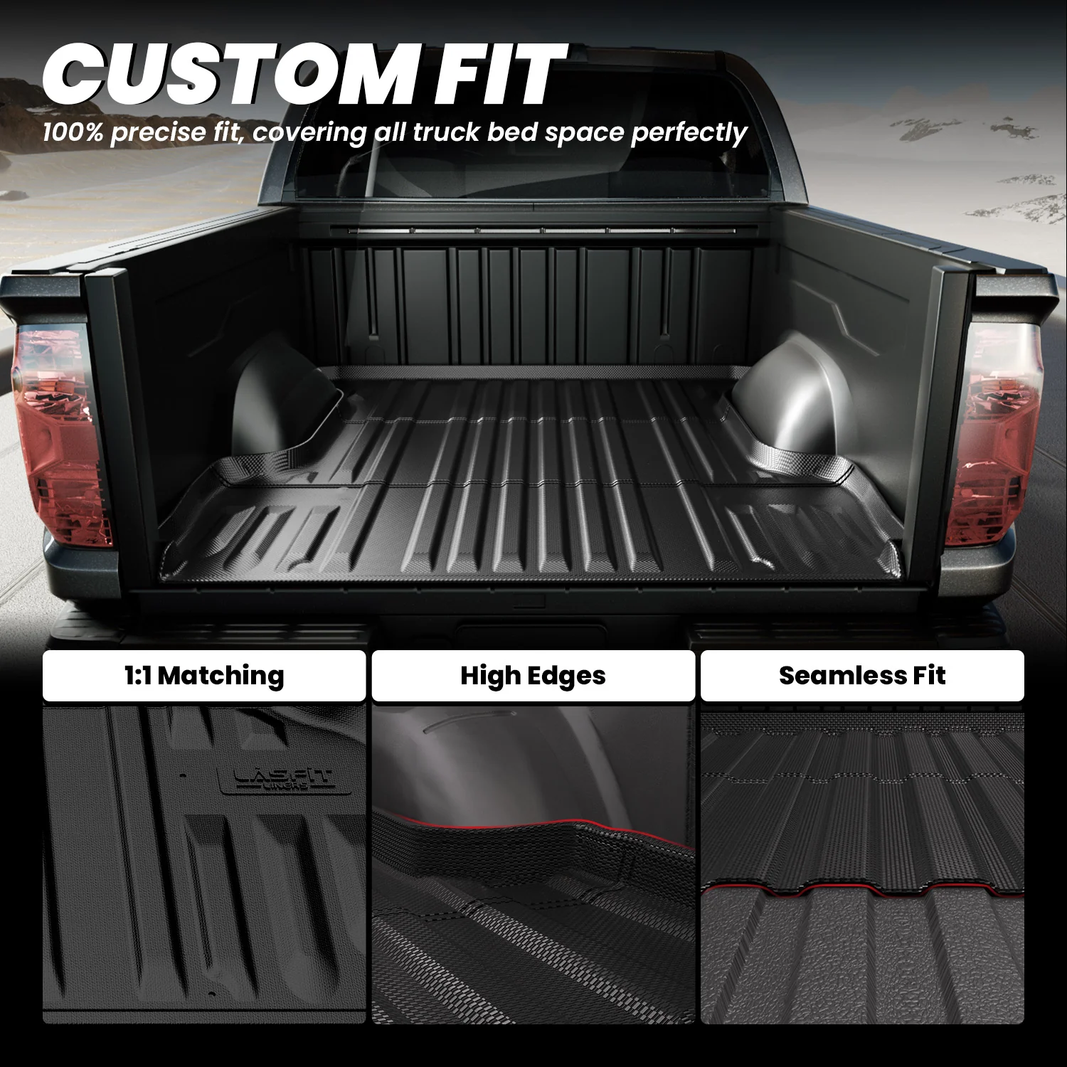 Fit for 2007-2021 Toyota Tundra Truck Bed Mat or Tailgate Mat - Image 21