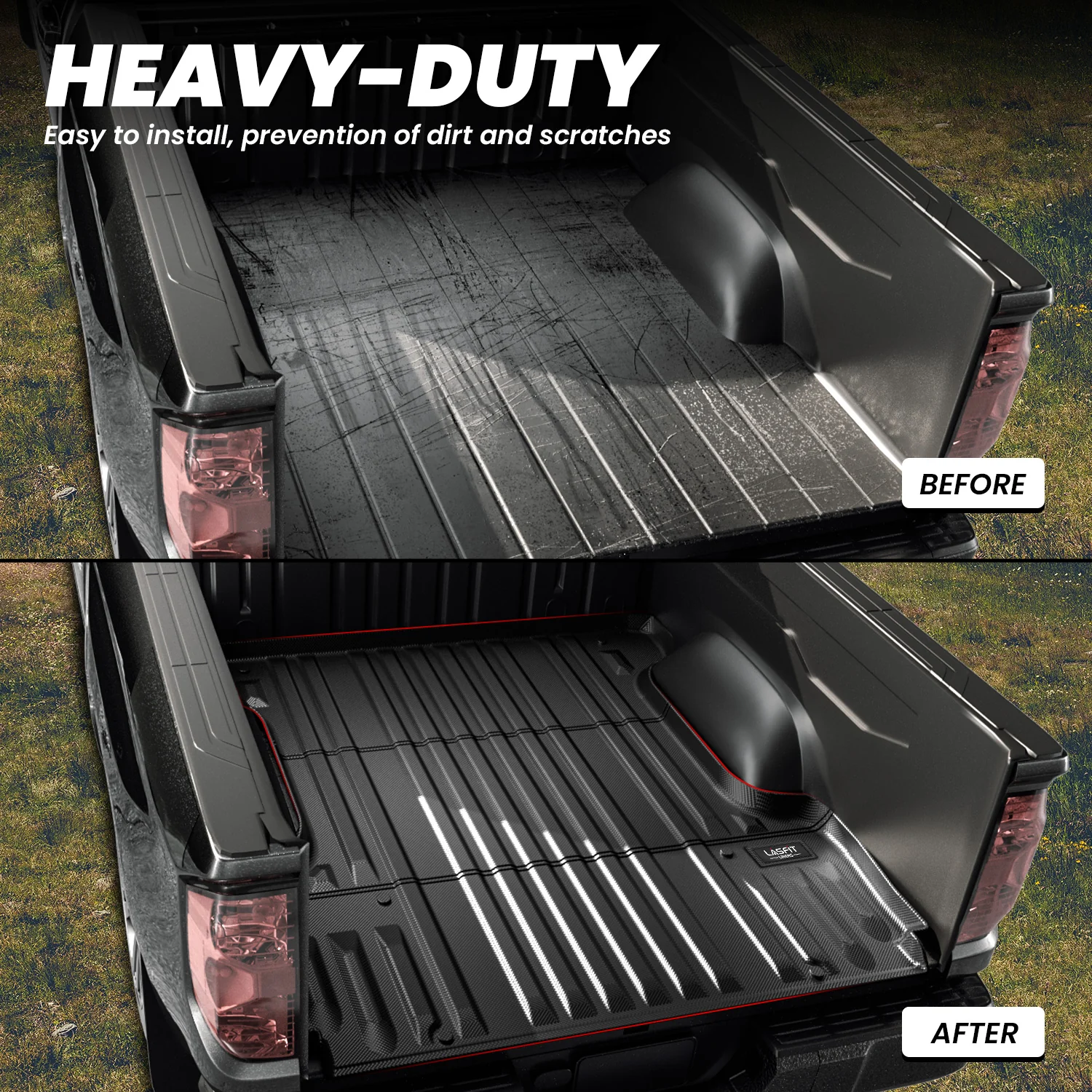 Fit for 2007-2021 Toyota Tundra Truck Bed Mat or Tailgate Mat - Image 6