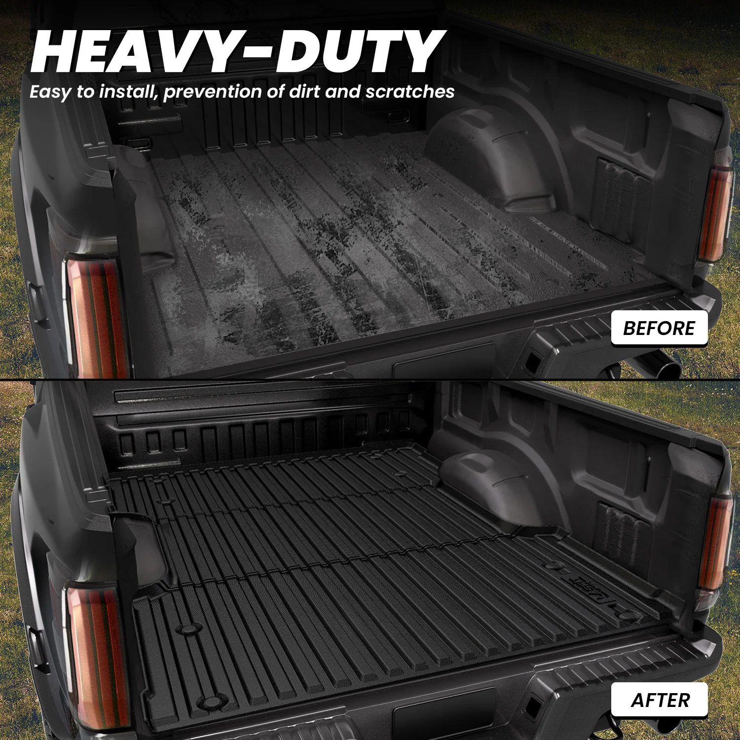 Fit for 2022-2026 Toyota Tundra Heavy Duty Custom Bed Mat or Tailgate Mat - Image 16