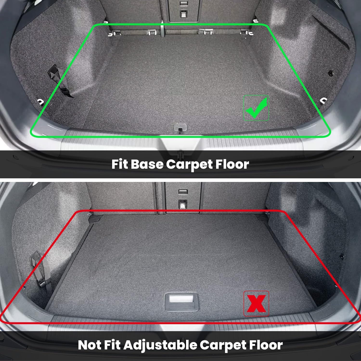Fit for 2021-2026 Volkswagen ID.4 All Weather Floor Mats or Rear Cargo Mat - Image 2