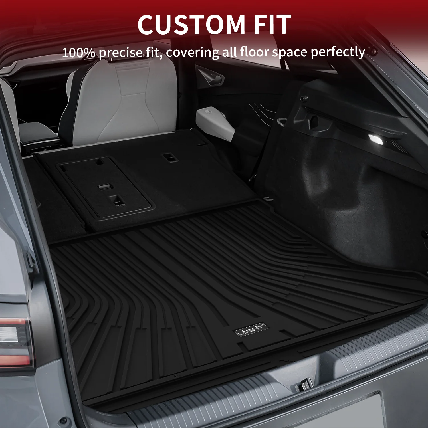 Fit for 2021-2026 Volkswagen ID.4 All Weather Floor Mats or Rear Cargo Mat - Image 4