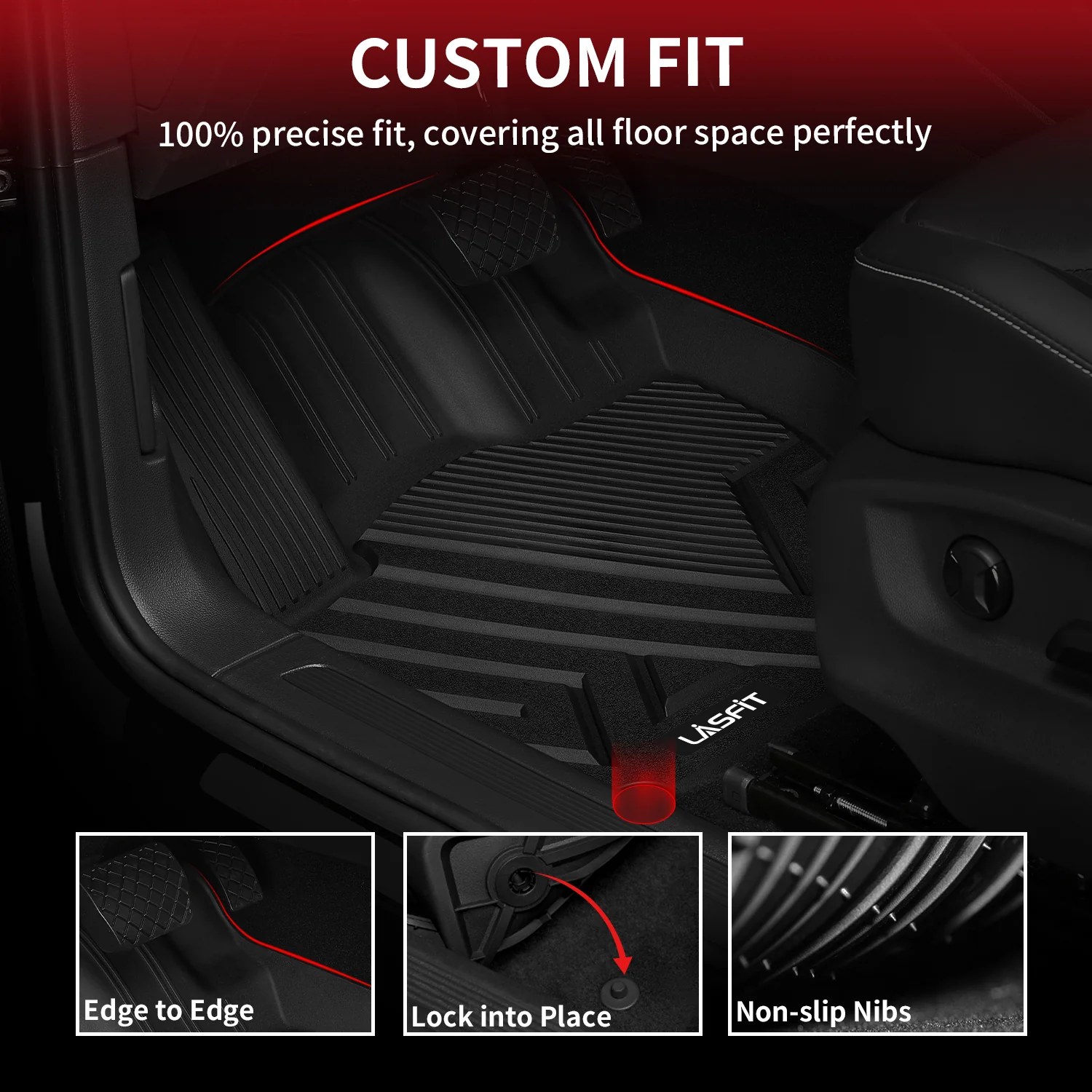 Fit for 2018-2024 Volkswagen Tiguan Custom Floor Mats or Seatback Mat or Cargo Mat - Image 10