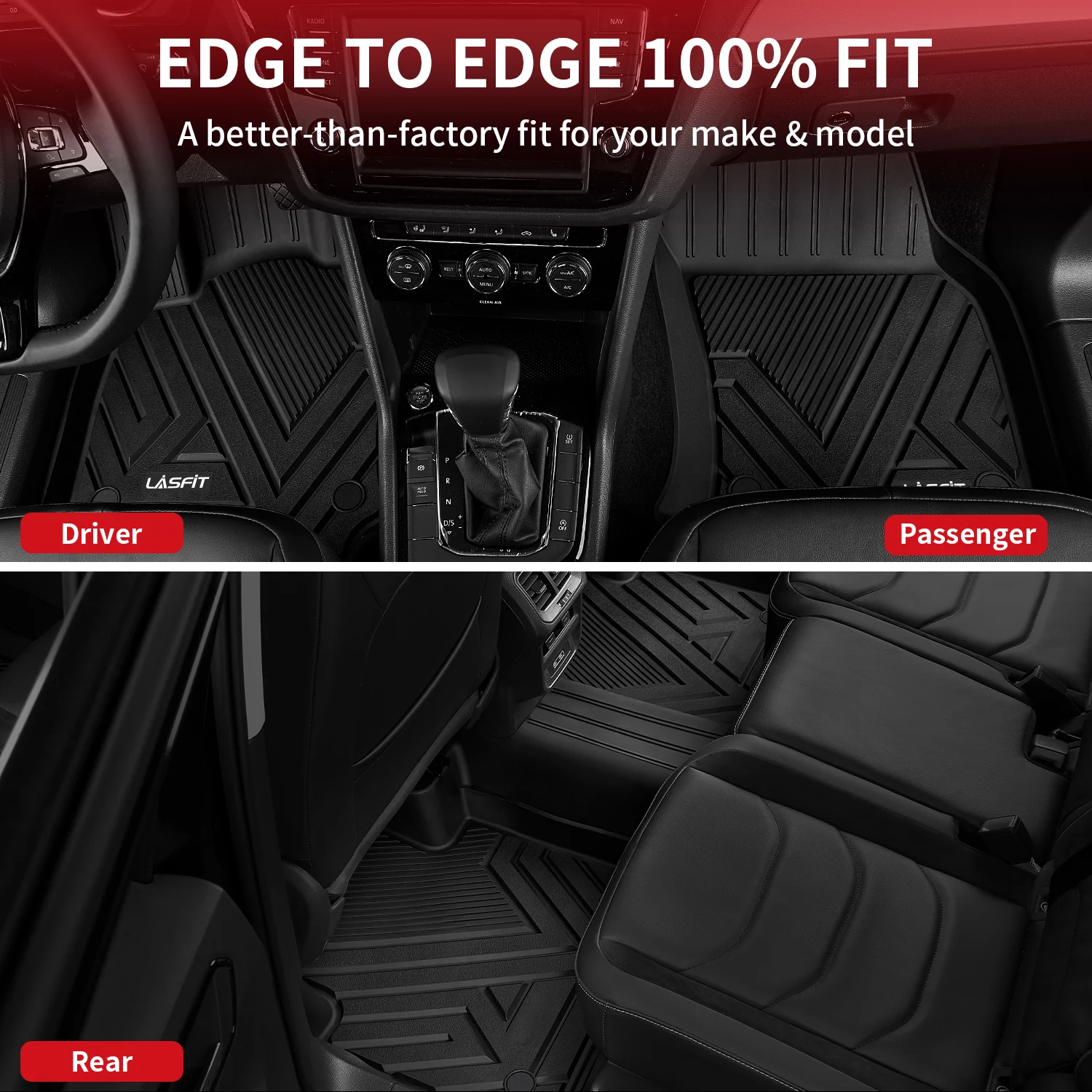 Fit for 2018-2024 Volkswagen Tiguan Custom Floor Mats or Seatback Mat or Cargo Mat - Image 11
