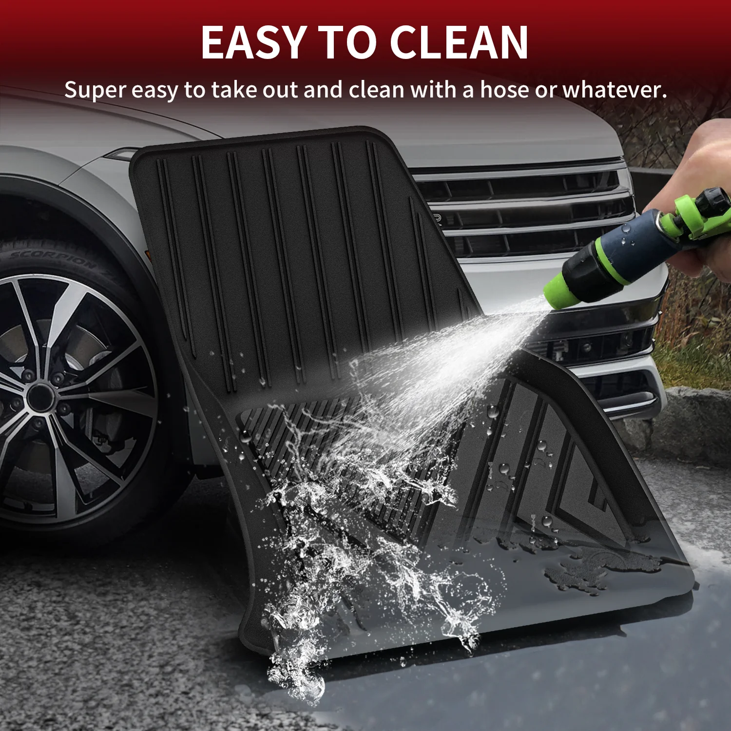 Fit for 2018-2024 Volkswagen Tiguan Custom Floor Mats or Seatback Mat or Cargo Mat - Image 14