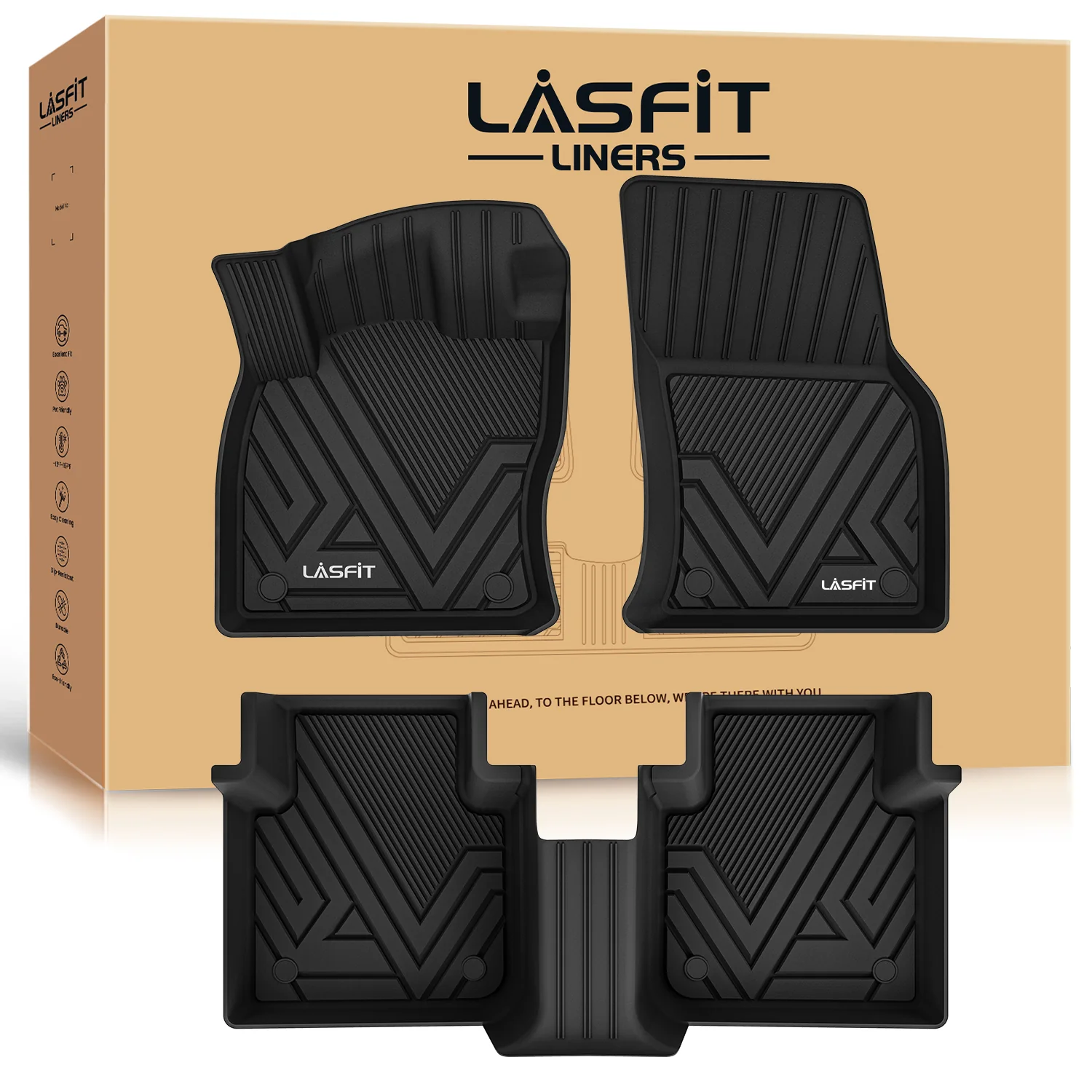 Fit for 2018-2024 Volkswagen Tiguan Custom Floor Mats or Seatback Mat or Cargo Mat - Image 17
