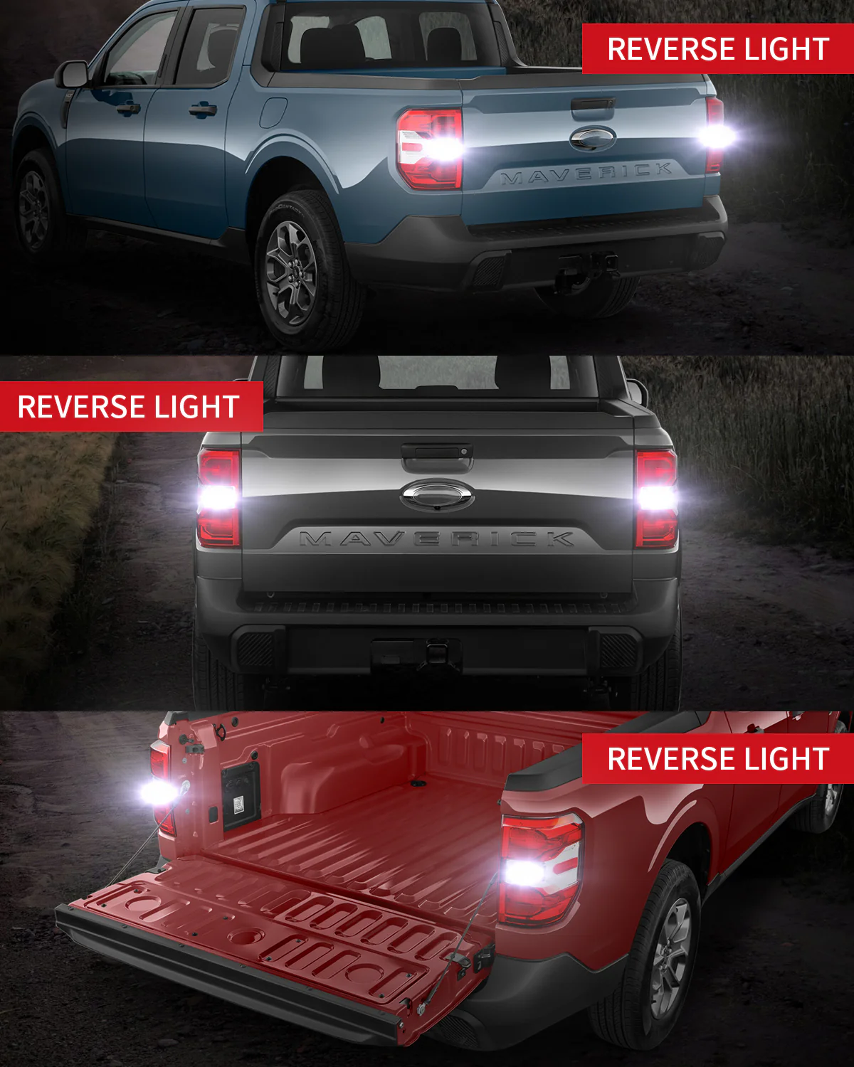 WT21W LED Reverse Bulbs CanBus-Ready White | T3 Series - Image 13